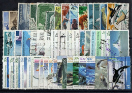 AUSTRALIE ANTARCTIQUE: SERIE DE 48 TIMBRES OBLITERES - Used Stamps