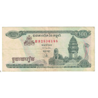 Billet, Cambodge, 100 Riels, 1995, KM:41a, TB - Cambodge