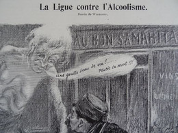 Revue Le Courrier FRançais 1903 Ligue Contre L'alcoolisme Affiches Gaby Deslys Diner De Faveur Eugenie Buffet - 1900 - 1949
