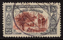 OTTOMAN POSTS 1914 1¾pi Grey And Reddish-brown "Suleymaniye Mosque" Of Turkey, Michel 237, Very Fine Used With "BEIT-UL- - Yémen