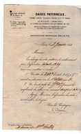 VP18.966 - 1861 - Lettre - Cie D'Assurances Générales Sur La Vie Humaine ¨ CAISSE  PATERNELLE ¨ à PARIS - Bank & Versicherung