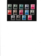 1940-42 MH Sc.B138-B144, Yv. 634-640 + 686-692, Mi.666-679, SG 1470-1483      ROM145 - Unused Stamps