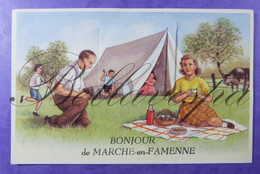 Bonjour De Marche En Famenne.  -edit Muller Marche E F - Marche-en-Famenne