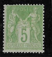 France N°102 - Neuf * Avec Charnière - TB - 1898-1900 Sage (Type III)