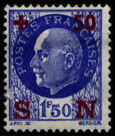 France 1942 Mi 563 Marshal Petain MH - Neufs