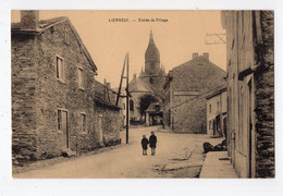 74 - LIERNEUX - Entrée Du Village - Lierneux