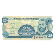 Billet, Nicaragua, 25 Centavos, KM:170s, SPL+ - Nicaragua