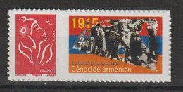 France Personnalisés 2005-6 Marianne 3802Ab ** MNH Logo Génocide Arménien - Other & Unclassified