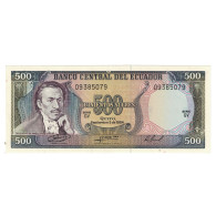 Billet, Équateur, 500 Sucres, 1984, 1984-09-05, KM:124Aa, NEUF - Ecuador