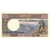 Billet, New Hebrides, 100 Francs, KM:18b, SPL - Vanuatu