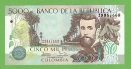 COLOMBIA 5000 PESOS 2013.08.31  P-452o  UNC - Colombia