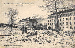 CPA 88 GERARDMER AU QUARTIER KLEBER PAR LA NEIGE (cliché Rare - Gerardmer