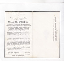 //  Eerwaarde Heer STOCKMAN °RONSE 1885 Pastoor Te BEIRLEGEM, MERELBEKE, BERCHEM, HAASDONK, EDELARE, KWAREMONT +1959 - Santini