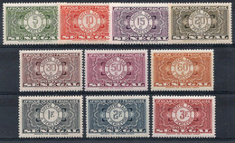 SENEGAL Timbres Taxe  N°22* & N°31* Neufs Charnières TB Cote : 10,00€ - Timbres-taxe