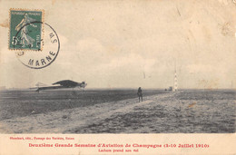 CPA AVIATION DEUXIEME Gde SEMAINE D'AVIATION DE CHAMPAGNE LATHAM PREND SON ENVOL - 1914-1918: 1ère Guerre