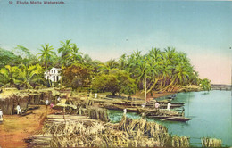 PC NIGERIA, EBUTE METTA WATERSIDE, Vintage Postcard (b33359) - Nigeria