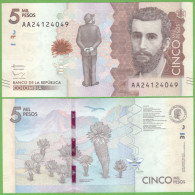 COLOMBIA 5000 PESOS 2015  P-459a UNC - Colombie