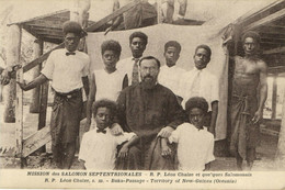 PC UK, SALOMON ISLANDS, BUKA-PASSAGE, Vintage Postcard (b33550) - Solomon Islands