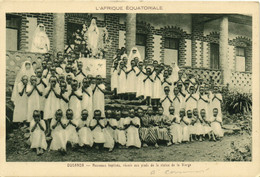 PC UGANDA, NOUVEAUX BAPTISÉS, Vintage Postcard (b33605) - Ouganda