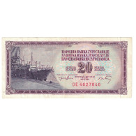 Billet, Yougoslavie, 20 Dinara, 1974, 1974-12-19, KM:88a, TTB - Joegoslavië