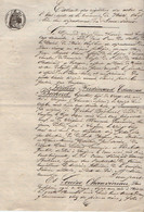 VP18.969 - NIORT - Acte De 1860 - Extrait - Mariage De Mr BECHEREL Bijoutier Né à SURGERES & Melle CHAUVINEAU - Manuscrits