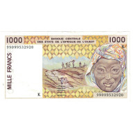 Billet, West African States, 1000 Francs, 2003, 2003, KM:111Ai, NEUF - West African States