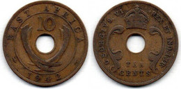 East Africa 10 Cents 1942 TB+ - Other - Africa
