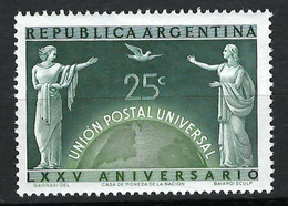 ARGENTINE 1949: TP Neuf**  "75ème Anniversaire De L'U.P.U." - Nuevos