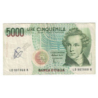 Billet, Italie, 5000 Lire, 1945, KM:111c, TB - 5000 Liras