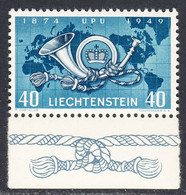 Liechtenstein 1949, Mint Mounted, Sc# 237, Yt 242, Zu - Neufs