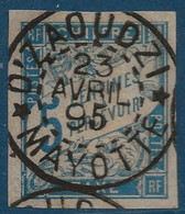 France Colonies Françaises Mayotte 1895 TP TAXE N°18 5 C Bleu Obl Dateur De DZAOUDZI / MAYOTTE Superbe - Oblitérés