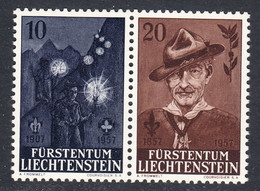 Liechtenstein 1957 Mint No Hinge, Sc# 315-316, Yt , Zu - Nuovi