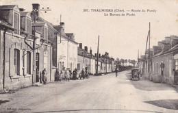 THAUMIERS - Route Du Pondy - Le Bureau De Poste - Thaumiers