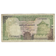 Billet, Sri Lanka, 10 Rupees, 1987, 1987-01-01, KM:96a, B - Sri Lanka