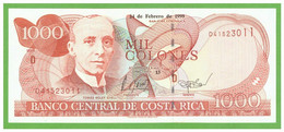 COSTA RICA 1000 COLONES 1999  P-264c  UNC - Costa Rica