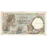 France, 100 Francs, Sully, 1940, 1940-03-14, TTB, Fayette:26.25, KM:94 - 100 F 1939-1942 ''Sully''