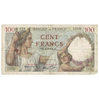 France, 100 Francs, Sully, 1940, 1940-02-22, TB+, Fayette:26.23, KM:94 - 100 F 1939-1942 ''Sully''