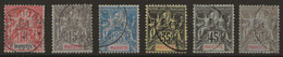 France Colonies Françaises Mayotte Série Des TP N°15 à 20 Oblitérés TTB  Certains Signés Cote Yvert : 330 € - Used Stamps