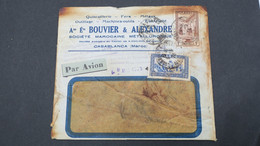 Lettre Maroc Accident De L' Avion Latécoère 28-1 Du 9 Mai 1933 Pilote J. Emler Voir Scans - Lettres & Documents