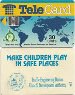Pakistan - TeleCard - Make Children Play In Safe Places - SC7, 30U, 5.000ex, Used - Pakistan