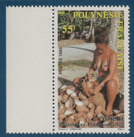 France Colonies Polynésie 1989 N°326** COPRAH MNH BDFeuille Cote Yvert : 64,50 € - Neufs