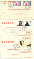 CHINA PRC- Three (3) Nicely Franked R-covers. - Colecciones & Series