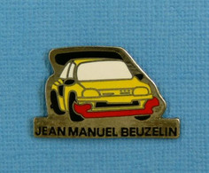 1 PIN'S //  ** PEUGEOT 205 T16 Evo2 / JEAN MANUEL BEUZELIN ** - Peugeot
