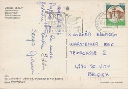 Cartolina Con L 750 Rocca Di Urbisaglia E Annullo A Targhetta ( 238 ) - 1991-00: Storia Postale