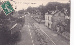 Cpa 17 LORMONT  LA GARE 1912 - Stations - Zonder Treinen