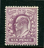 Great Britain MH King Edward VII 1902-11 - Ungebraucht