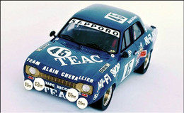 Ford Escort MK1 - Team Alain Chevallier - D. Brillat/M. Noe - 24h Spa 1975 #45 - Troféu - Trofeu