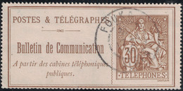 ALGERIE - FOUKA - ALGER - BULLETIN DE COMMUNICATION - N°25 - COTE TIMBRE 13€ - Telegraphie Und Telefon