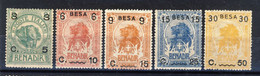 1922 - La Serie Senza Il 60 B. Nuovi Con Gomma Integra MH* - IL 30 B. MNH** - Somalië