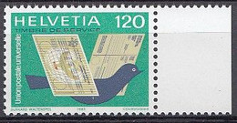 Suisse 1983  Mi.nr:.14 Weltpostverein UPU  NEUF SANS CHARNIERE / MNH / POSTFRIS - Dienstzegels